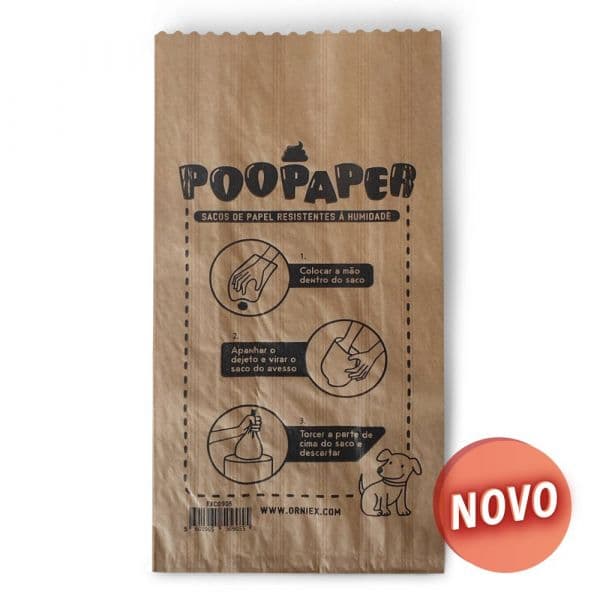 Trixie Poopaper Sacos para Dejectos em Papel 100un