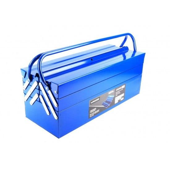 MALA PARA FERRAMENTA  METÁLICA  530x200x200 mm refª 28627 MADER