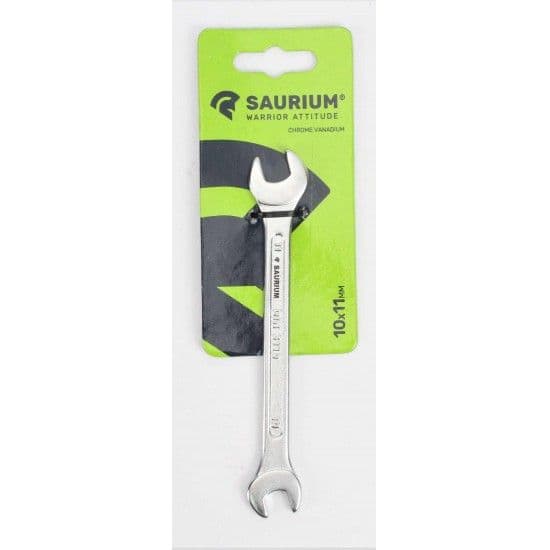 Chave de 2 Bocas, CRV, 10x11mm  refª 47172 SAURIUM
