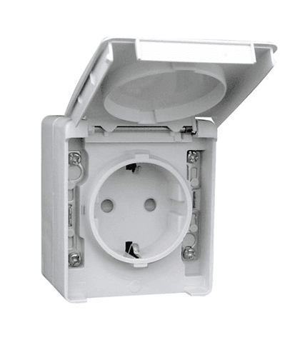 Efapel Tomada Schuko C/obturador Cinza - 48132CCZ