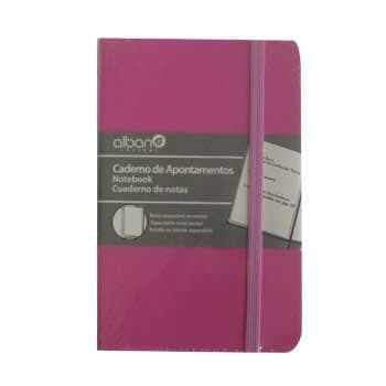 Bloco Notas Liso 14,2x9,6cm Rosa 96fls