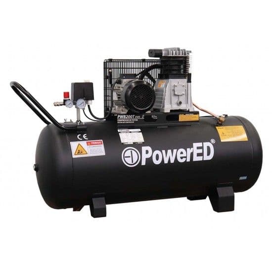 Compressor 200L Pwb200T Evo 3Hp 400V refª 400242 Powered