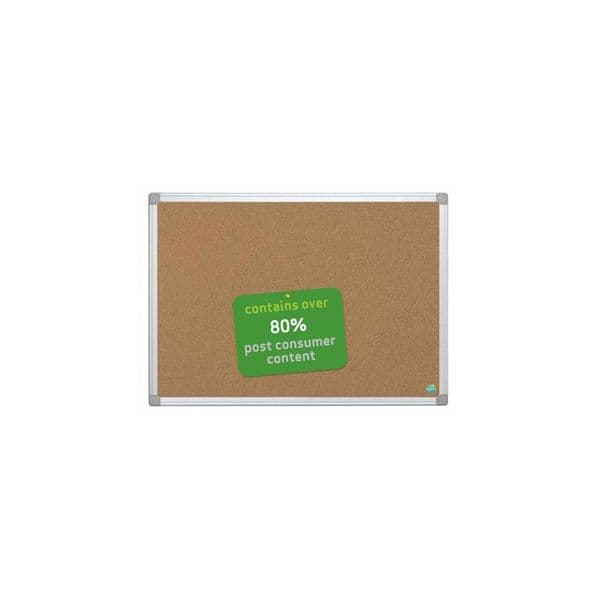 Bi-office Quadro de Cortiça 200x100cm Moldura Alumínio