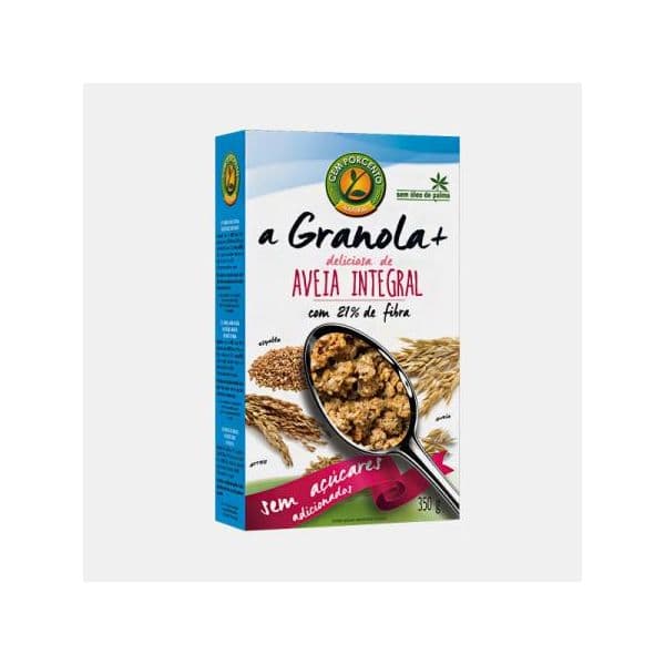 Cem Porcento A Granola+ Aveia Integral 350g