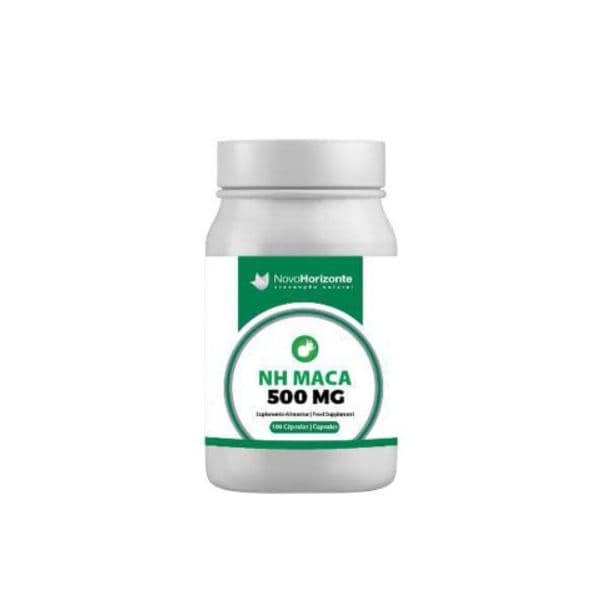 Novo Horizonte Maca 500mg 100 Cápsulas