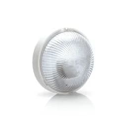 Aplique redondo 225mm branco vidro (as1041a) Aslo