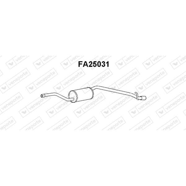 Veneporte Panela de Escape Traseira - FA25031