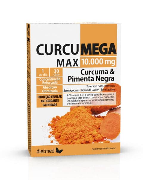 Dietmed Curcumega Complex 10.000mg 30 Cápsulas
