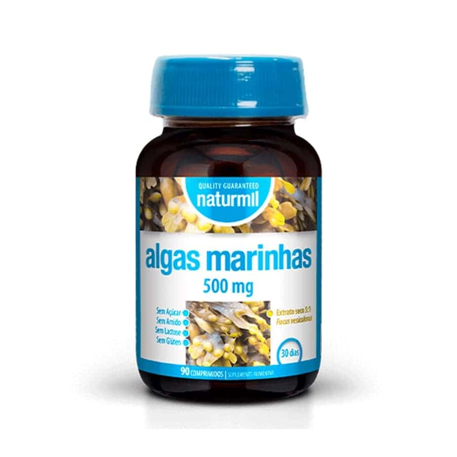 Naturmil Algas Marinhas 500mg 90 Comprimidos