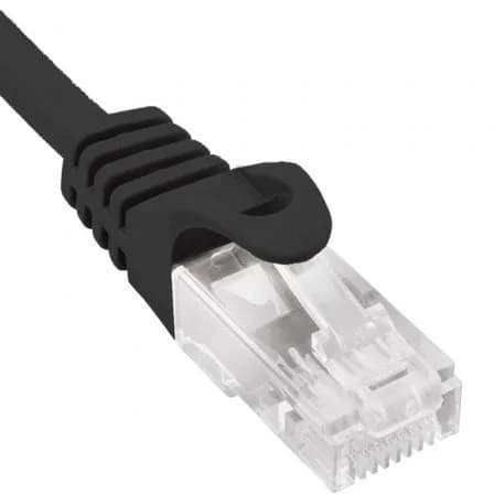 Cabo de Rede Phasak PHK 1702 RJ45 UTP Cat.6 2m Preto