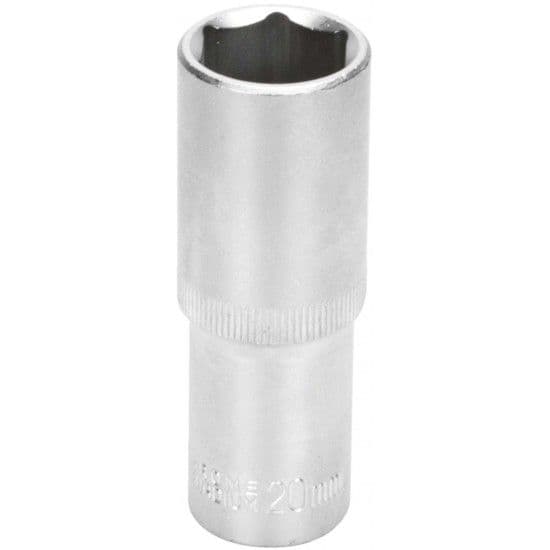 Chave caixa Cr-V longa CCV3-77L 1/2"  8mm (77mm) refª 105.0201 MACFER
