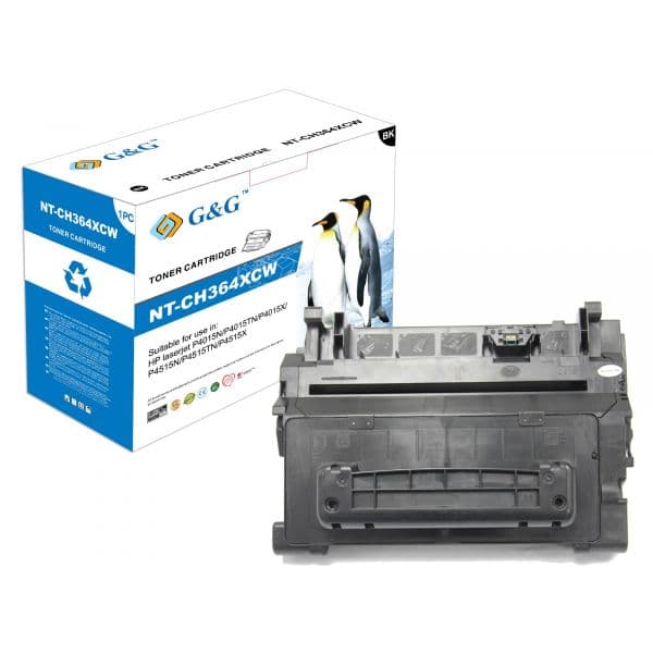 Toner HP 64X CC364X Black Compatível