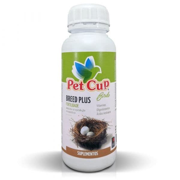 Pet Cup Suplemento Breed Plus para Aves 250 g