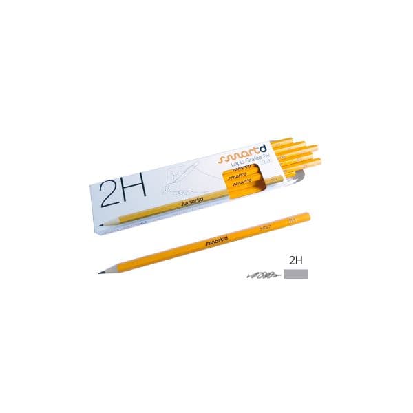 SmartD Lápis Grafite 2H Cx. 12un