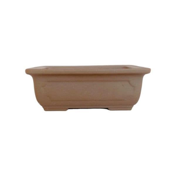 Luso Bonsai Vaso de Bonsai Rectangular 31,5*22,5*8 cm Sem Esmalte - Japão - 07254