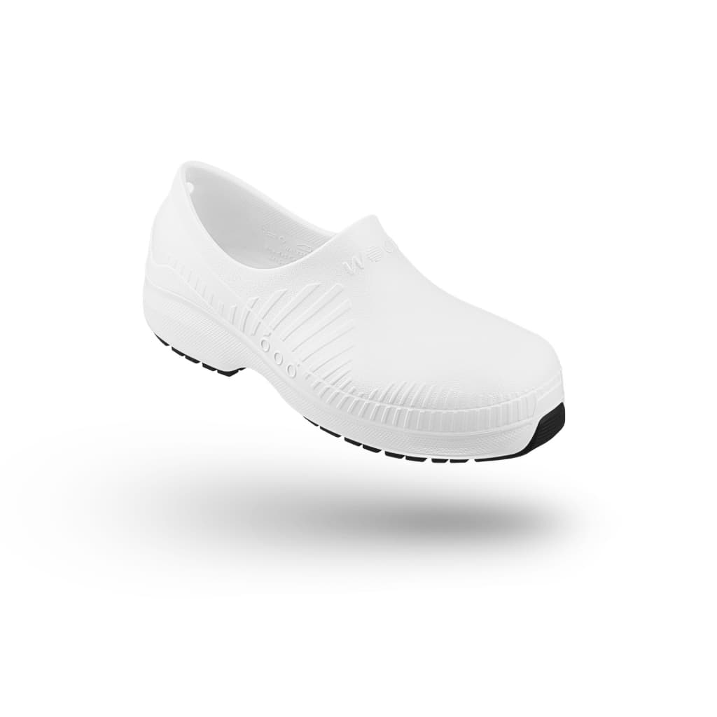 Sapato de Segurança Biqueira de Aço WOCK SECURLITE 01 Branco (37, BRANCO)