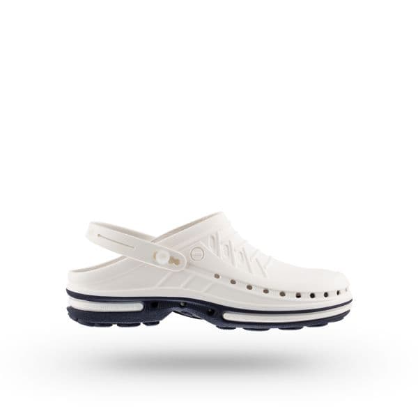 WOCK Socas Hospitalares Azuis/brancas com Tira Clog 13 39/40