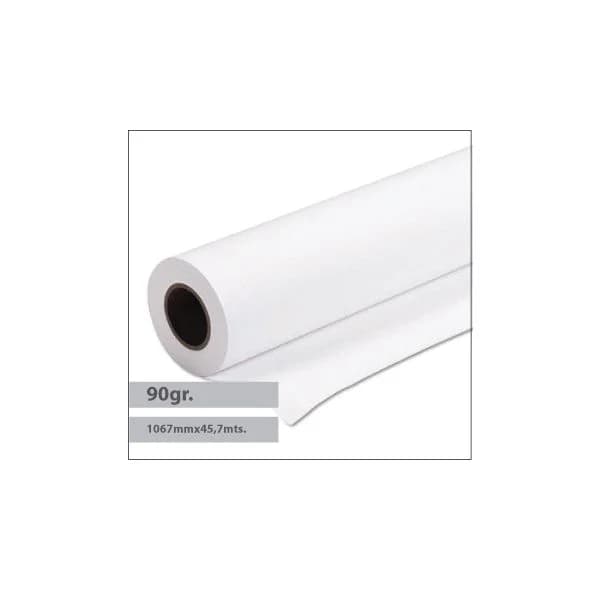 Evolution Rolo de Papel Premium Coated 1067mmx45,7m 90g - 1821098