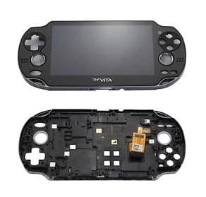 LCD + Touch + Frame para PS Vita 1004 / 1104 Preto «Usado»