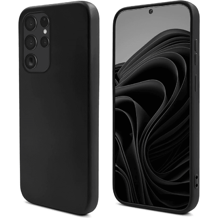 Capa Silicone Samsung S23 Ultra Preto