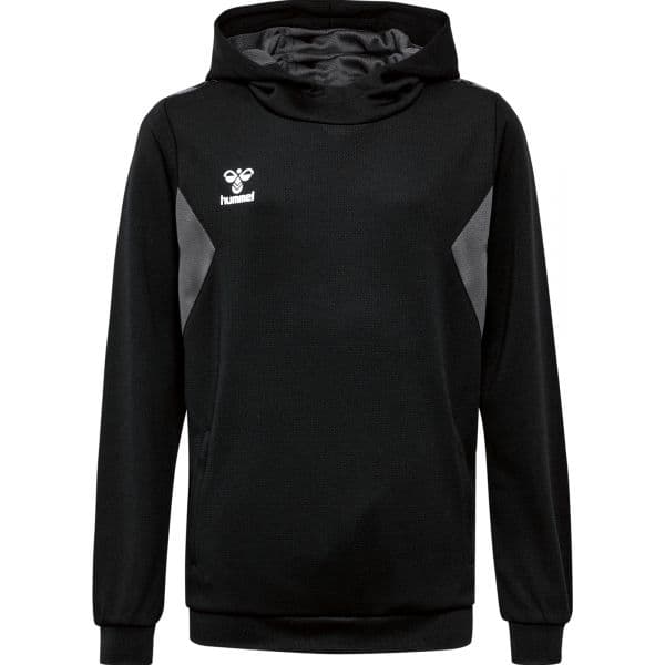 Hummel Sweatshirt com Capuz Hmlauthentic Pl Hoodie 219977-2001 128 Preto