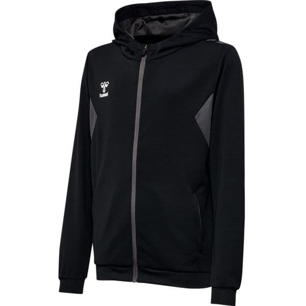 Hummel Sweatshirt com Capuz Hmlauthentic Pl Zip Hoodie 219980-2001 128 Preto
