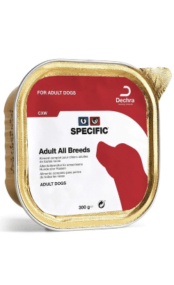 Ração Húmida Specific Canine Adult CXW Terrina Cão Adulto 6x300g