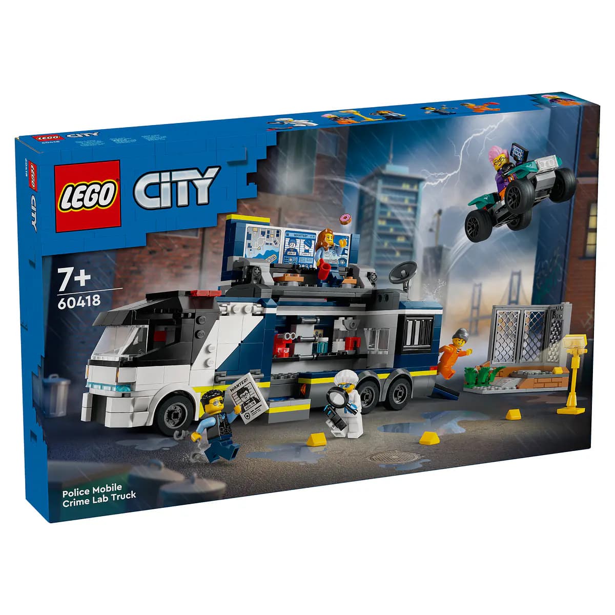 LEGO City Camião de Laboratório Criminal da Polícia - 60418