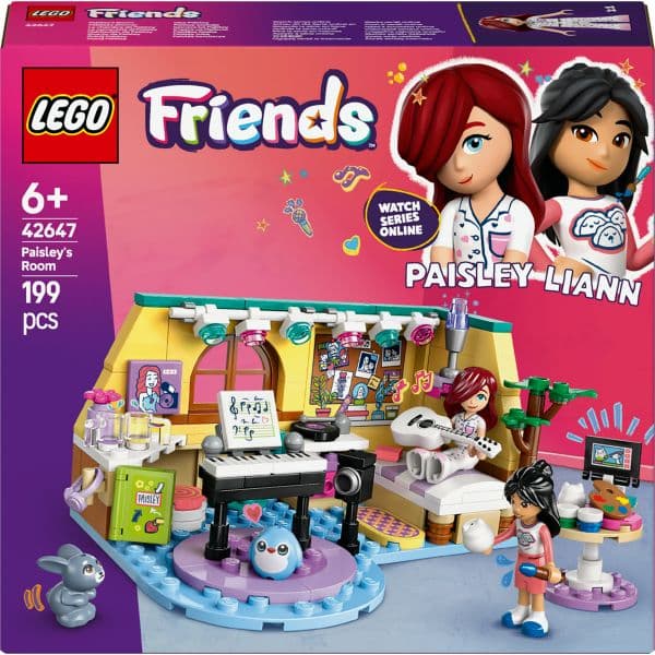 LEGO Friends Quarto da Paisley - 42647