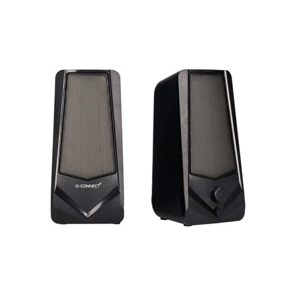 Q-connect Colunas Gaming Bluetooth com Iluminação Rgb 2x3w Pretas