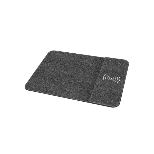Q-Connect 166365 Tapete de Rato 300x220mm Carregador sem Fios Cinza