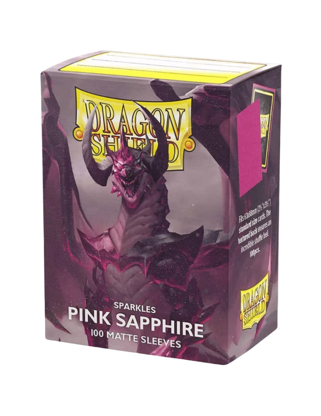 Dragon Shield Sleeves MATTE (100) Pink Sapphire