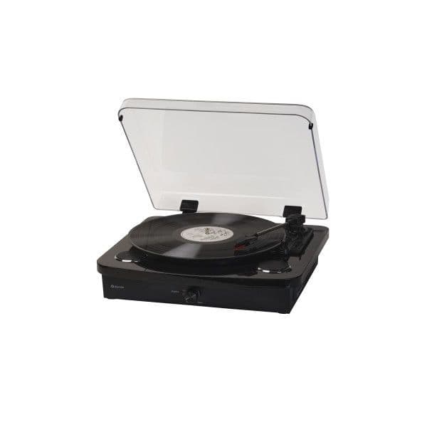 Gira-Discos Denver VPL-230B USB Bluetooth Preto