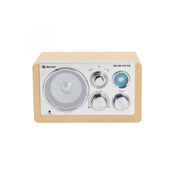 Denver Rádio Transistor TR-63LW AM/FM Light Wood