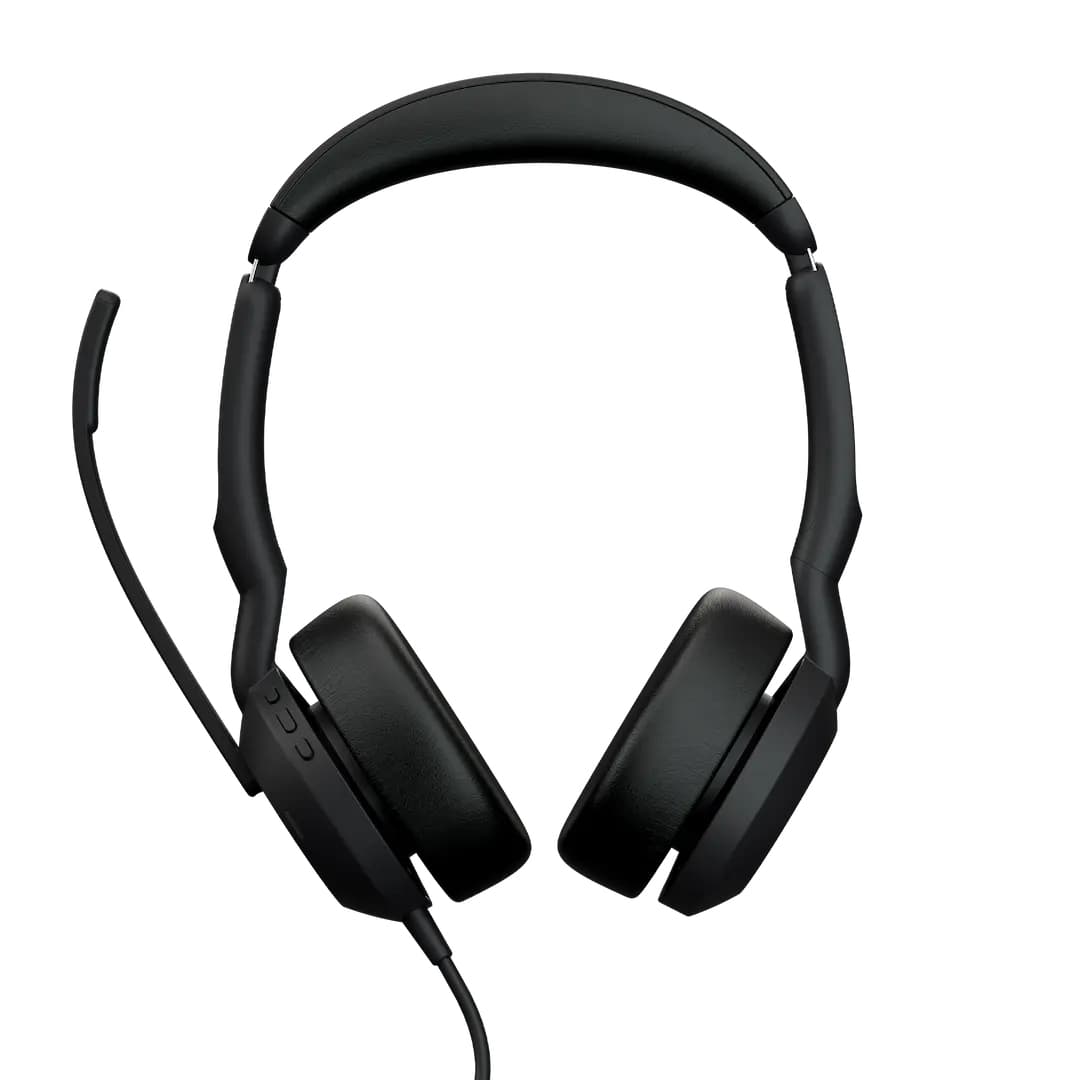 Jabra Evolve2 50 UC Stereo Noise Cancelling  USB-C USB-A Black
