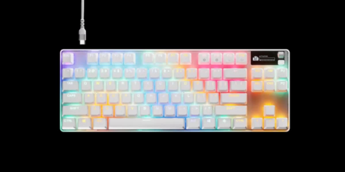 Steelseries Apex Pro TKL Gen 3 US Branco