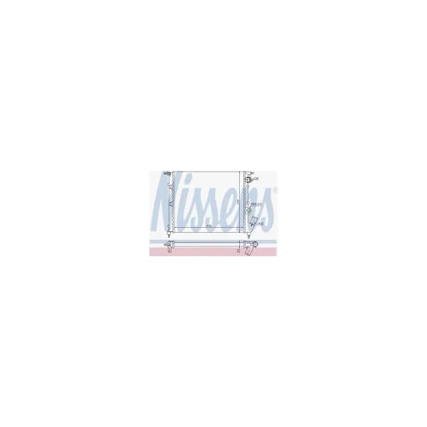 NISSENS - 63894 - Radiador, arrefecimento do motor - 5707286214644