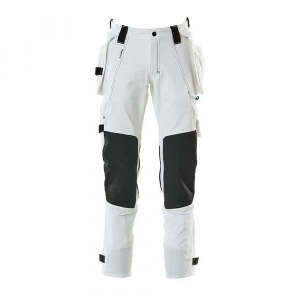 Mascot Advanced 17031 Big Trousers With Hanging Pockets Branco 51 / 35