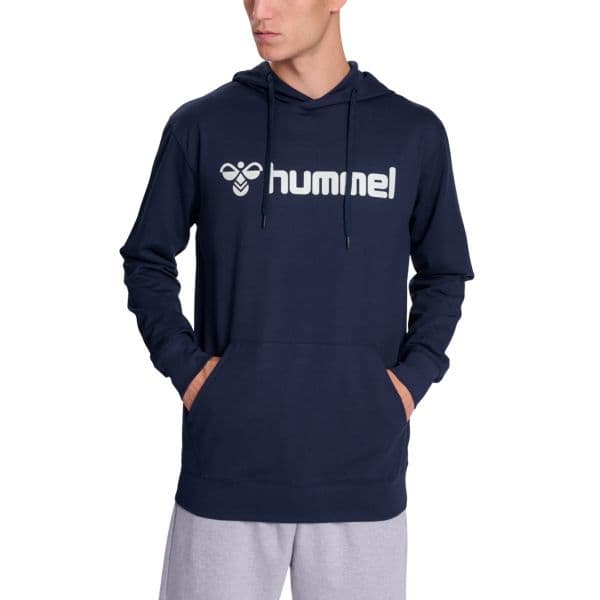 Hummel Sweatshirt com Capuz Hmlgo 2.0 Logo Hoodie 224843-7026 S Azul