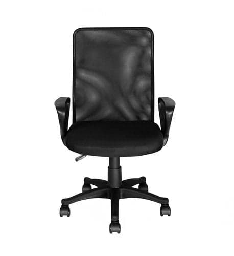 CADEIRA DE ESCRITÓRIO EXECUTIVA MESH DESIGN PRETA