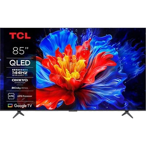 TV TCL 85" 85P8K UHD QLED Google TV 144HZ ONKYO