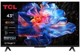 TV TCL 43P69K | 43", LED, 4K, Google TV