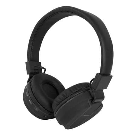 AUSCULTADORES BLUETOOTH S FIOS STEREO PRETOS