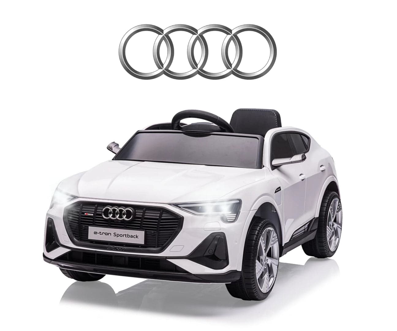 Veículo A Bateria Audi E-Tron Sportback Branco Milly Mally