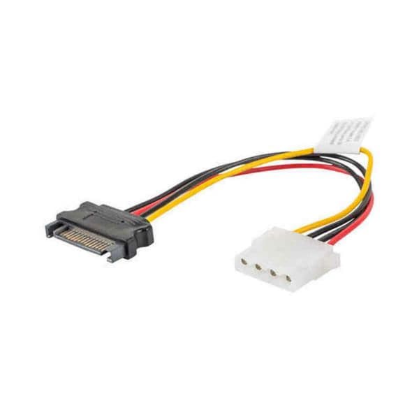 Cabo de alimentação SATA para MOLEX 4PH 15cm - CA14423015