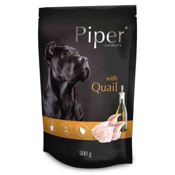 Ração Húmida Piper Adulto Codorniz 500g