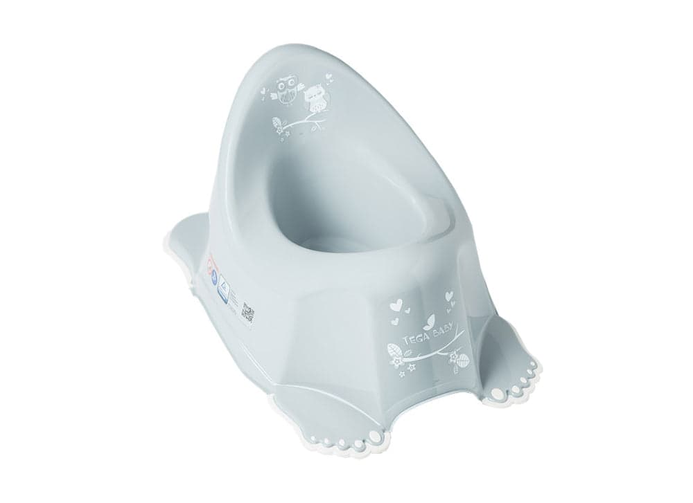 Bacio anti-derrapante B.Active Owl Gray com música