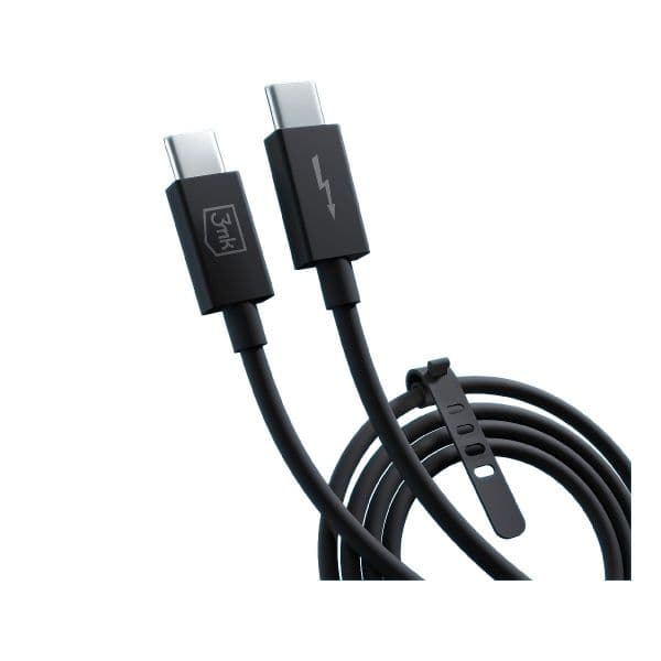 Cabo Thunderbolt 3MK Hypercable 240w Preto