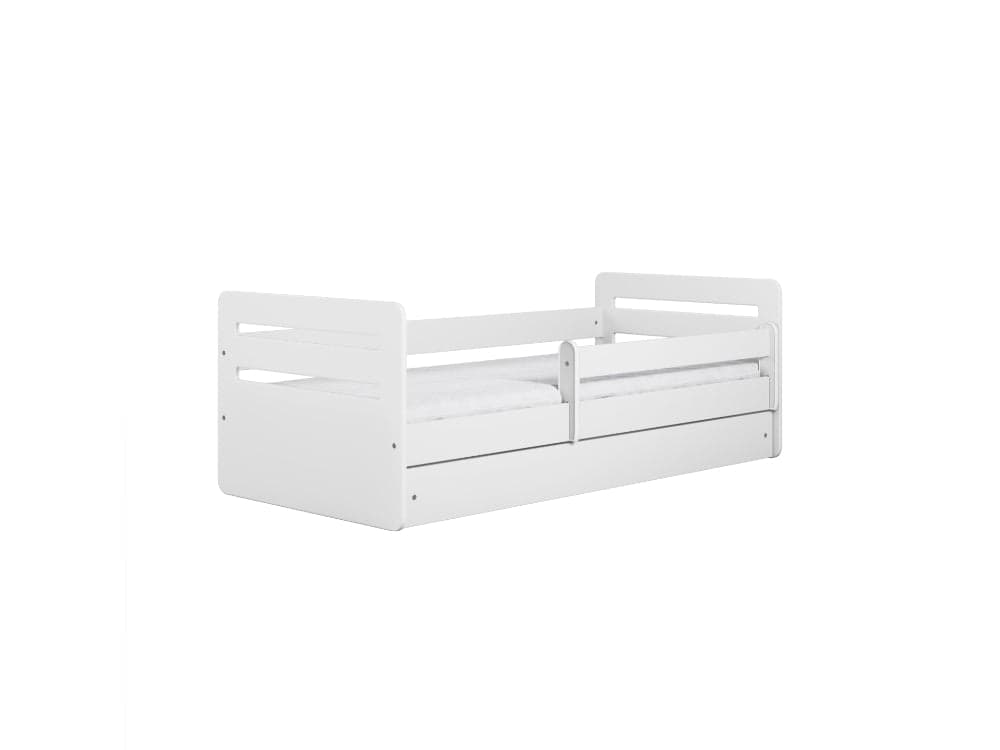 Cama 140 x 80 cm Kocot Kids com colchão Tomi White