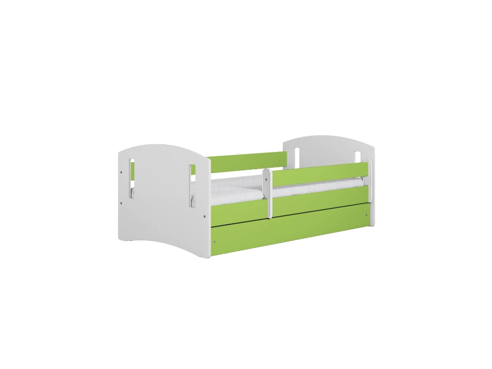 Cama 160 x 80 cm Kocot Kids com colchão Classic 2 Green
